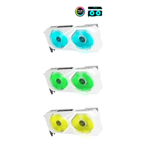 Galax RTX 3060 EX White (1-Click OC) 12GB Gaming Graphics Card